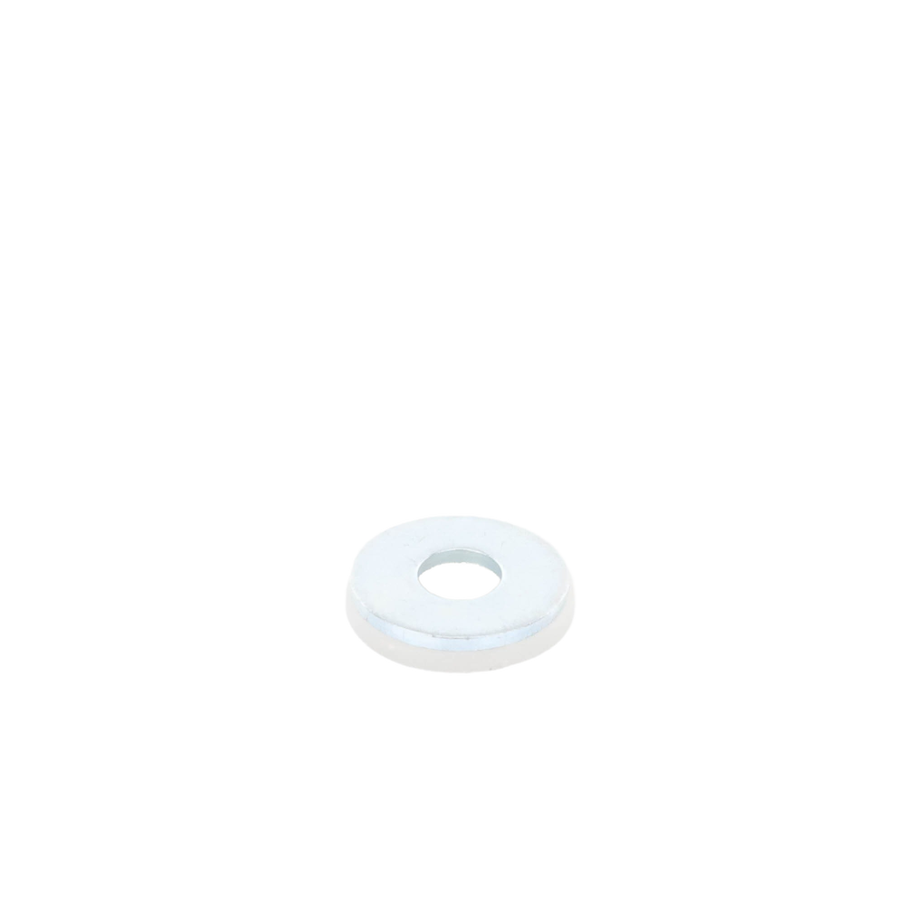 1/4" galvanized flat washer, Electro Zinc finish