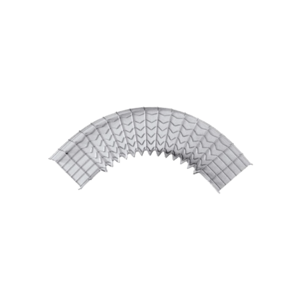 Curva pre-fabricada de 90 grados 54/300 mm de ancho