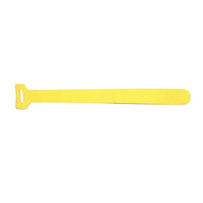 Amarre de contacto, color amarillo, 150 x 12mm (5pzs) (4300-02022)