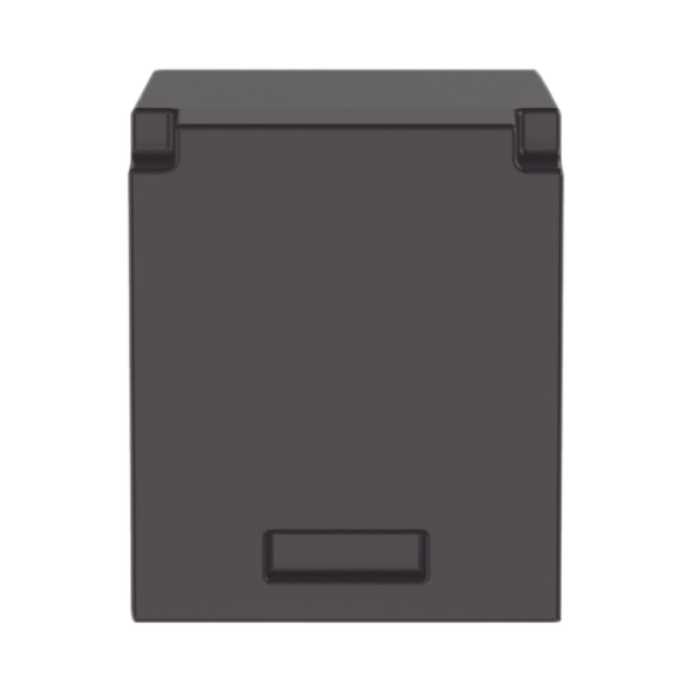 Blind Cover Module (Blind Insert), Mini-Com, Black