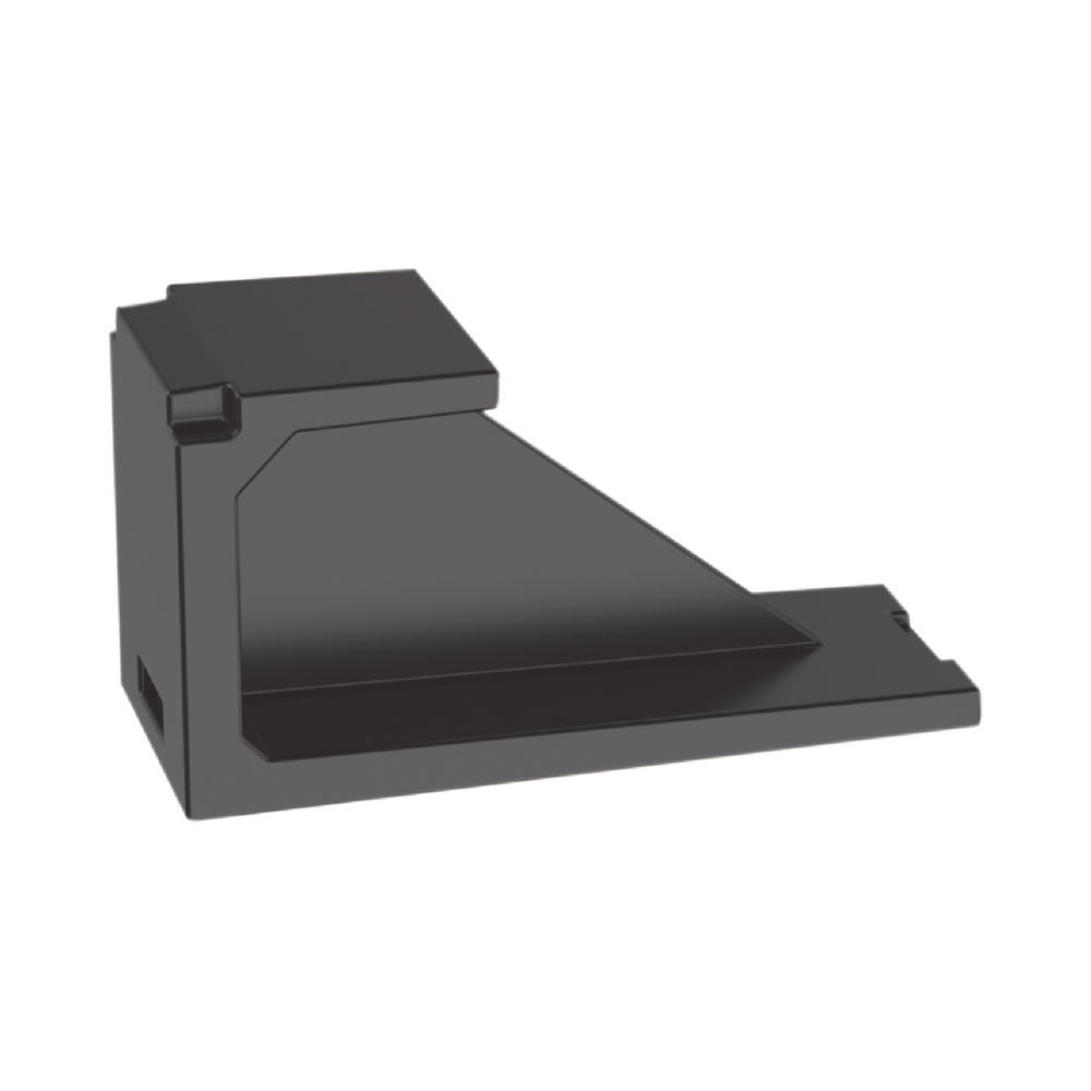 Blind Cover Module (Blind Insert), Mini-Com, Black
