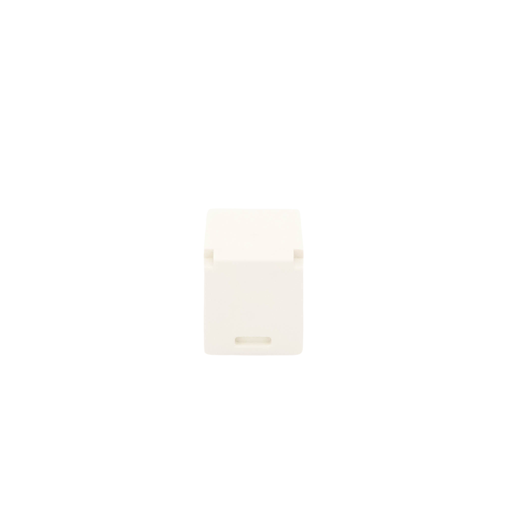 Blind Cover Module (Blind Insert), Mini-Com, Matte White
