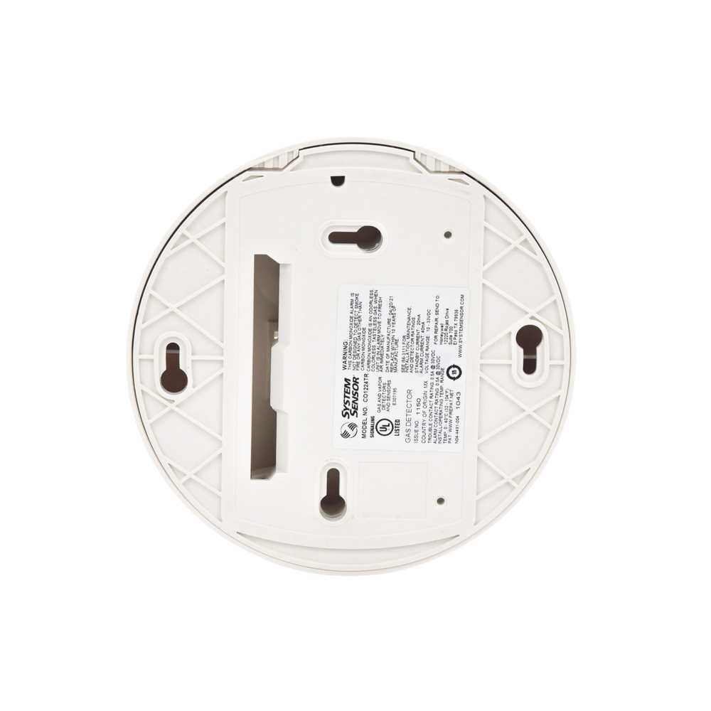 Carbon Monoxide Detector, Ceiling Mount, for Fire Detection Panel
