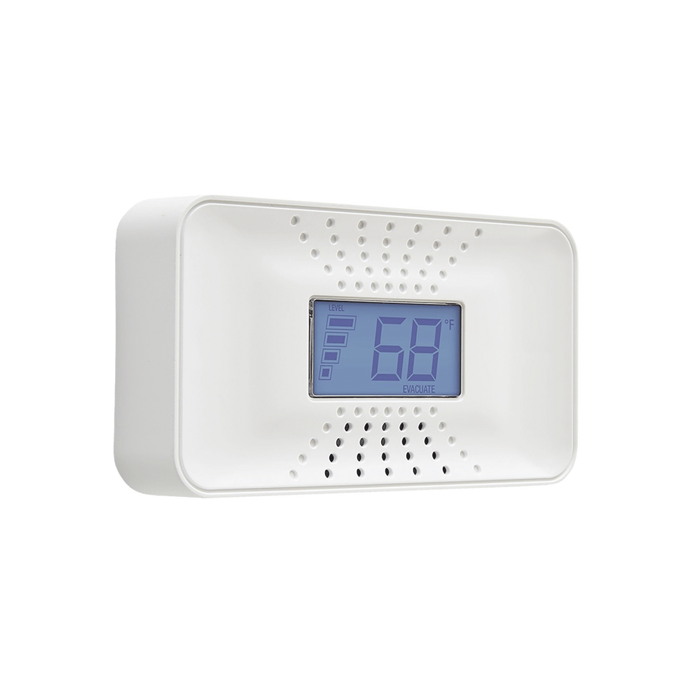 Alarma de Monóxido de Carbono (CO) / Batería de Litio de 10 años / con Pantalla LED Digital de Temperatura