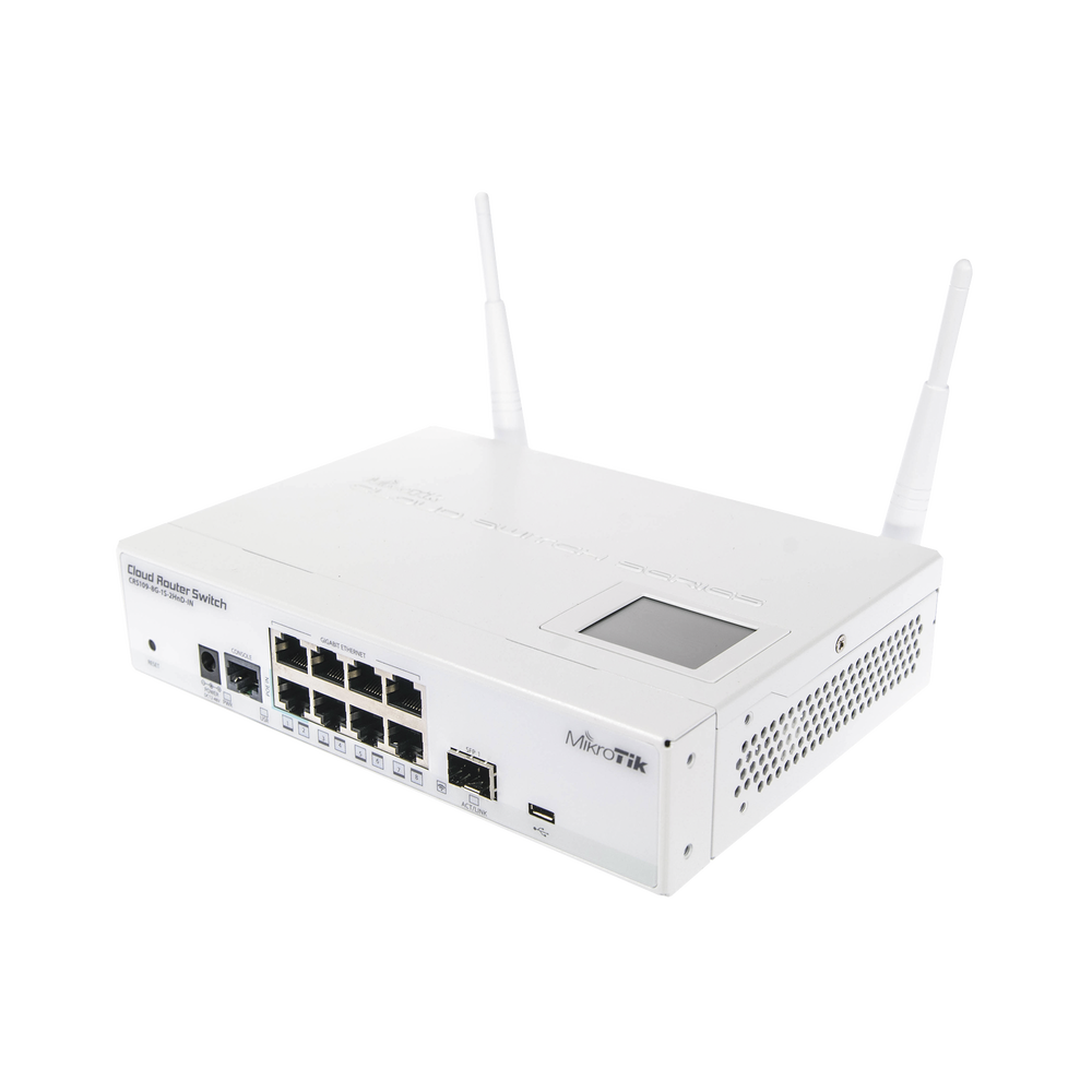 Switch Inalámbrico 2.4GHZ 802.11B/G/N, 8 Puertos 10/100/1000Mbps, 1 puerto 1000BASE-X SFP