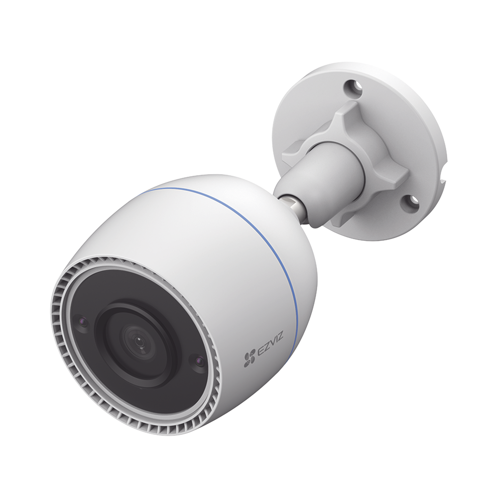 Bala IP 2 Megapíxel / Wi-Fi / Micrófono integrado / Visión 106° / Detección de movimiento / Notificación Push / Ranura Para Memoria / Uso en Exterior