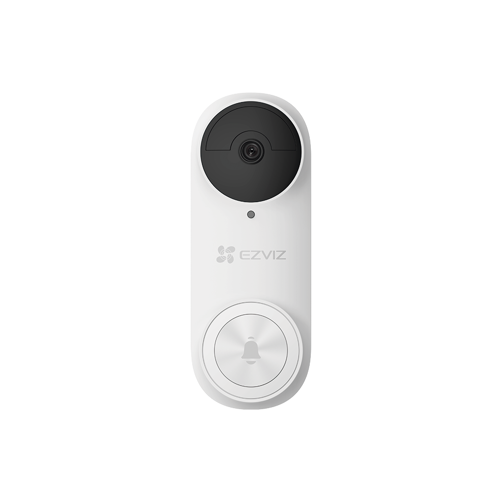 Rechargeable Battery-Powered Wi-Fi Doorbell / Wireless / Call App / Includes Indoor Chime with Selectable Chimes / Memory Slot / Indoor Use