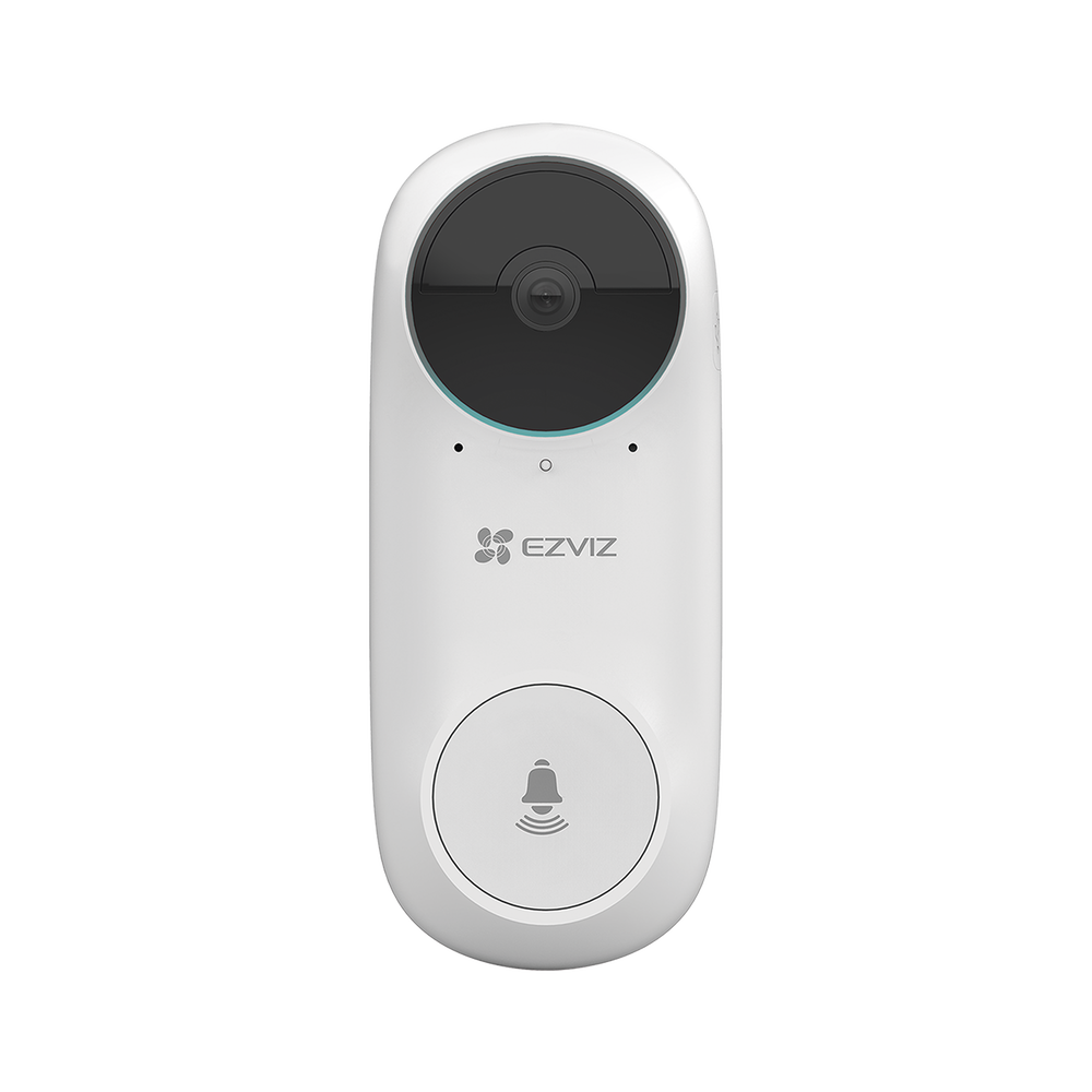 Rechargeable Battery-Powered Wi-Fi Doorbell / Wireless / Call App / Includes Indoor Chime with Selectable Chimes / Memory Slot / Indoor Use