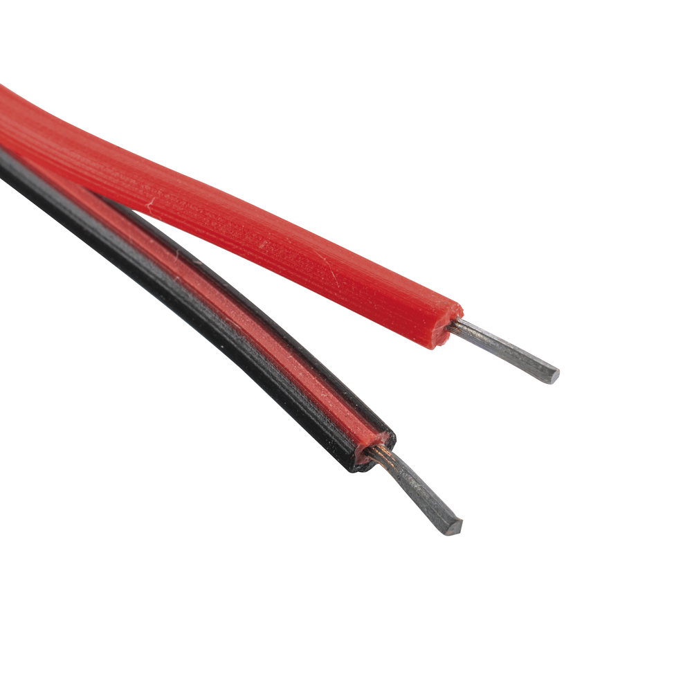 Cable with female connector, power supply for VCD with free tips.