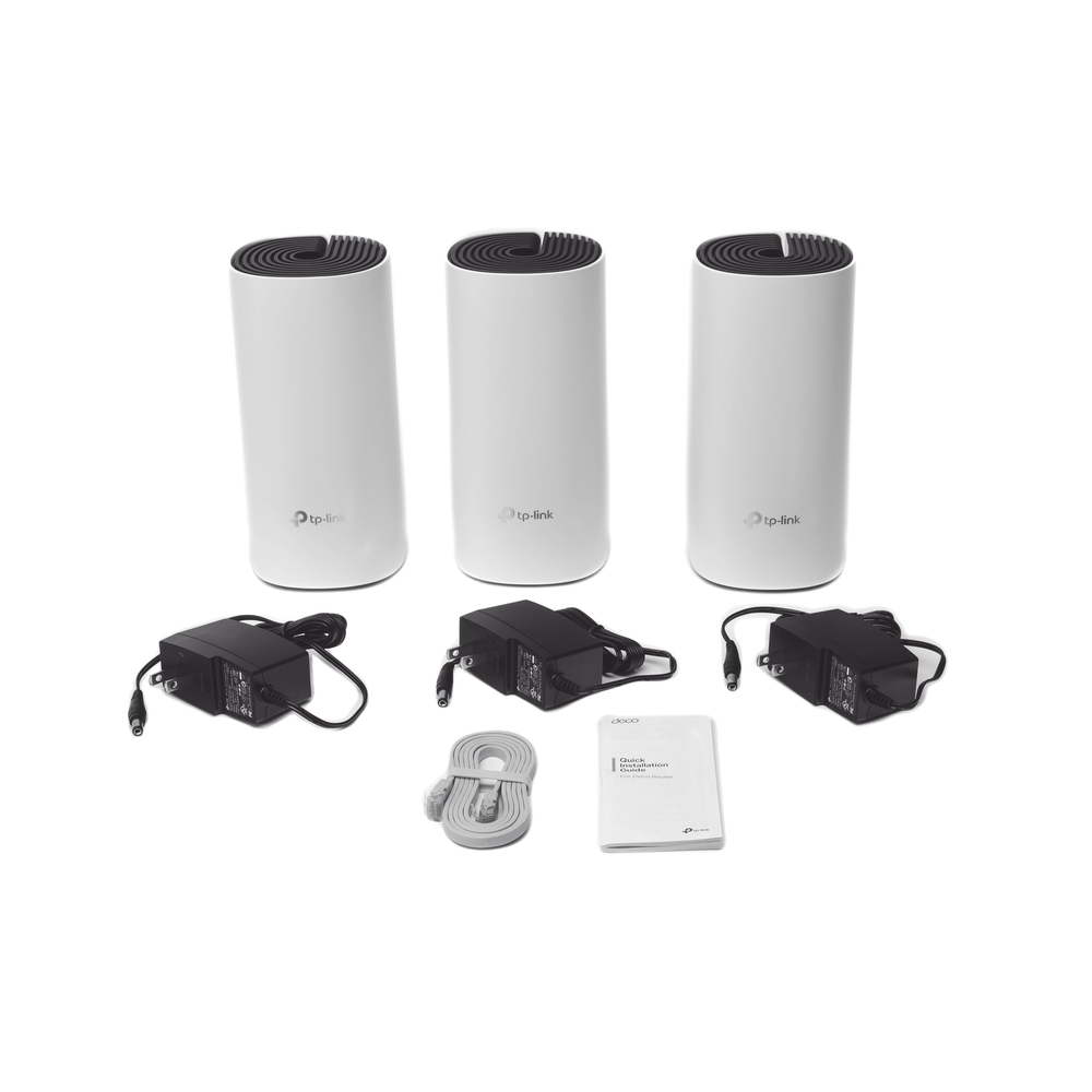 Wireless mesh router for home, dual-band AC, dual Gigabit ports, 2 internal antennas with security.