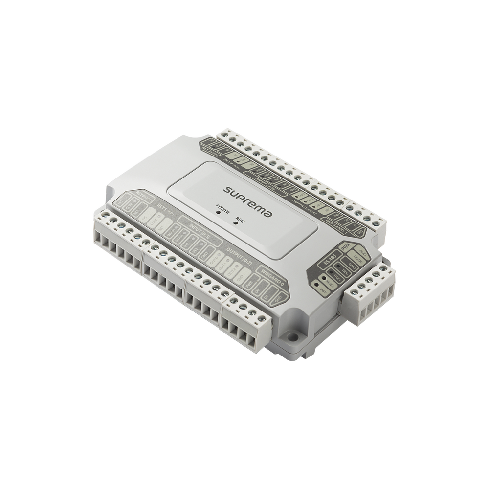 Módulo para Control de Puertas / 2 Entradas/Salidas Weigand / 4 Salidas de Relevador tipo C / Uso con BioStar 2