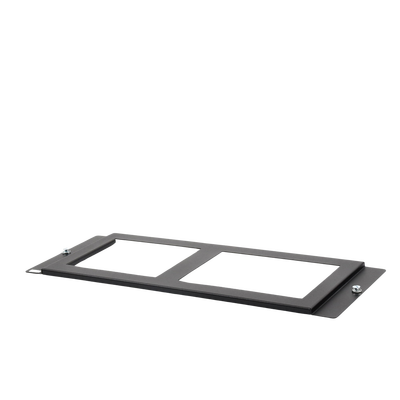 Placa de 1 Fila para DVC / Color Negro