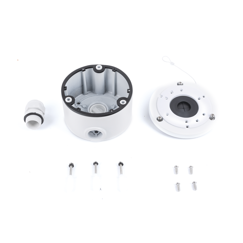 Metal Junction Box / Extra Large / Compatible with DS-2CD20XX, B8-TURBOXX, E8-TURBOXX**, LE7-TURBOXX, LB7-TURBOXX, **