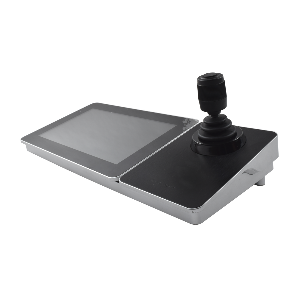 Controlador IP (Joystick) con Pantalla Táctil de 10.1" / S.O. Android ver. 4.4 / Compatible con cámaras IP, Domos IP / PTZ IP / DVRs y NVRs epcom, HiLook y HIKVISION