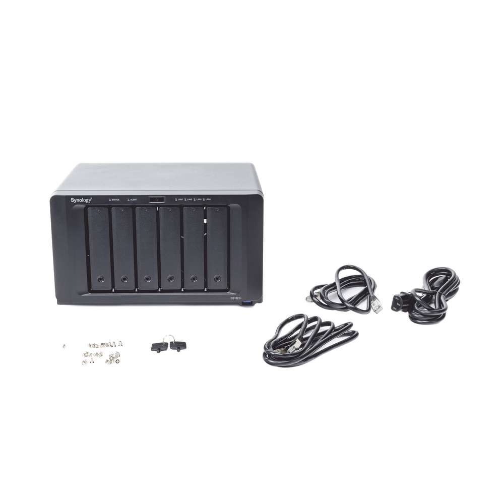 6-Bay Desktop NAS Server / Expandable to 16 Bays / Up to 256TB / Up to 32GB RAM