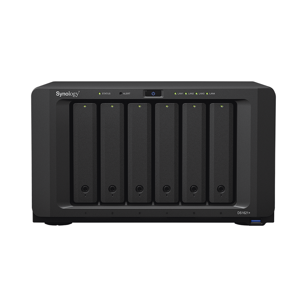 6-Bay Desktop NAS Server / Expandable to 16 Bays / Up to 256TB / Up to 32GB RAM