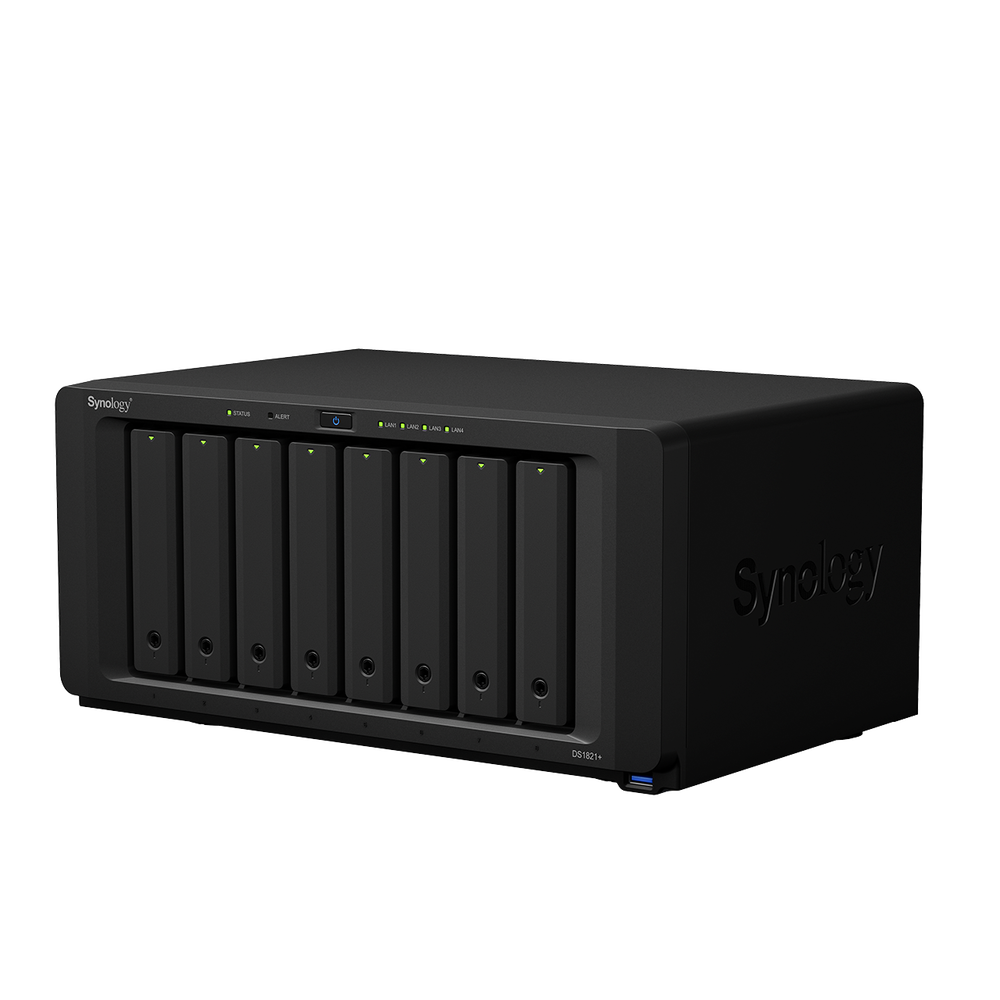 8-Bay Desktop NAS Server / Expandable to 18 Bays / Up to 256TB / 4GB RAM