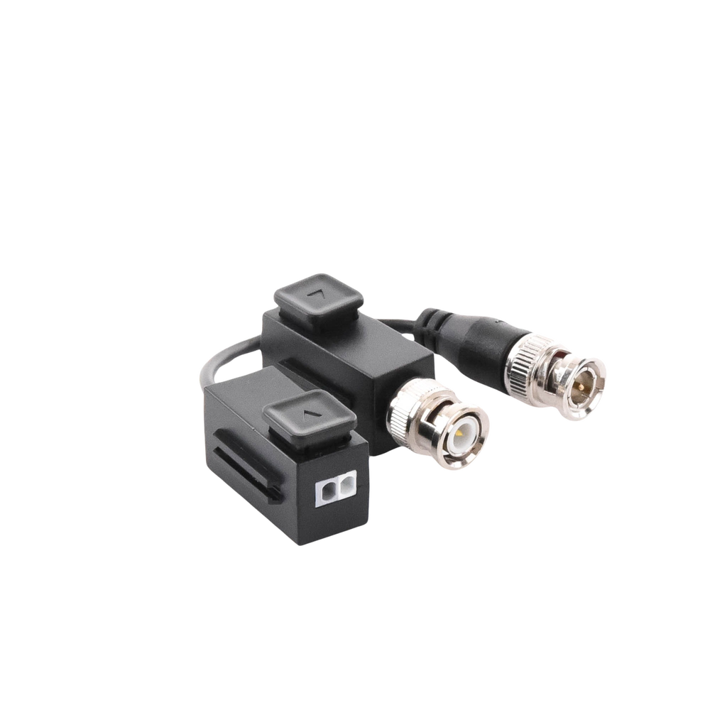 TURBOHD Transceiver Kit (Balluns) / Up to 8 MP (4K) / 100% Copper / Supports HD-TVI / AHD / CVI / CVBS / Audio via Coaxitron / Data for Camera Configuration Menu