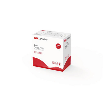 BOBINA DE CABLE UTP / 305 MTS / CAT 6 / CM / COLOR BLANCO / PLUG EN UN EXTREMO