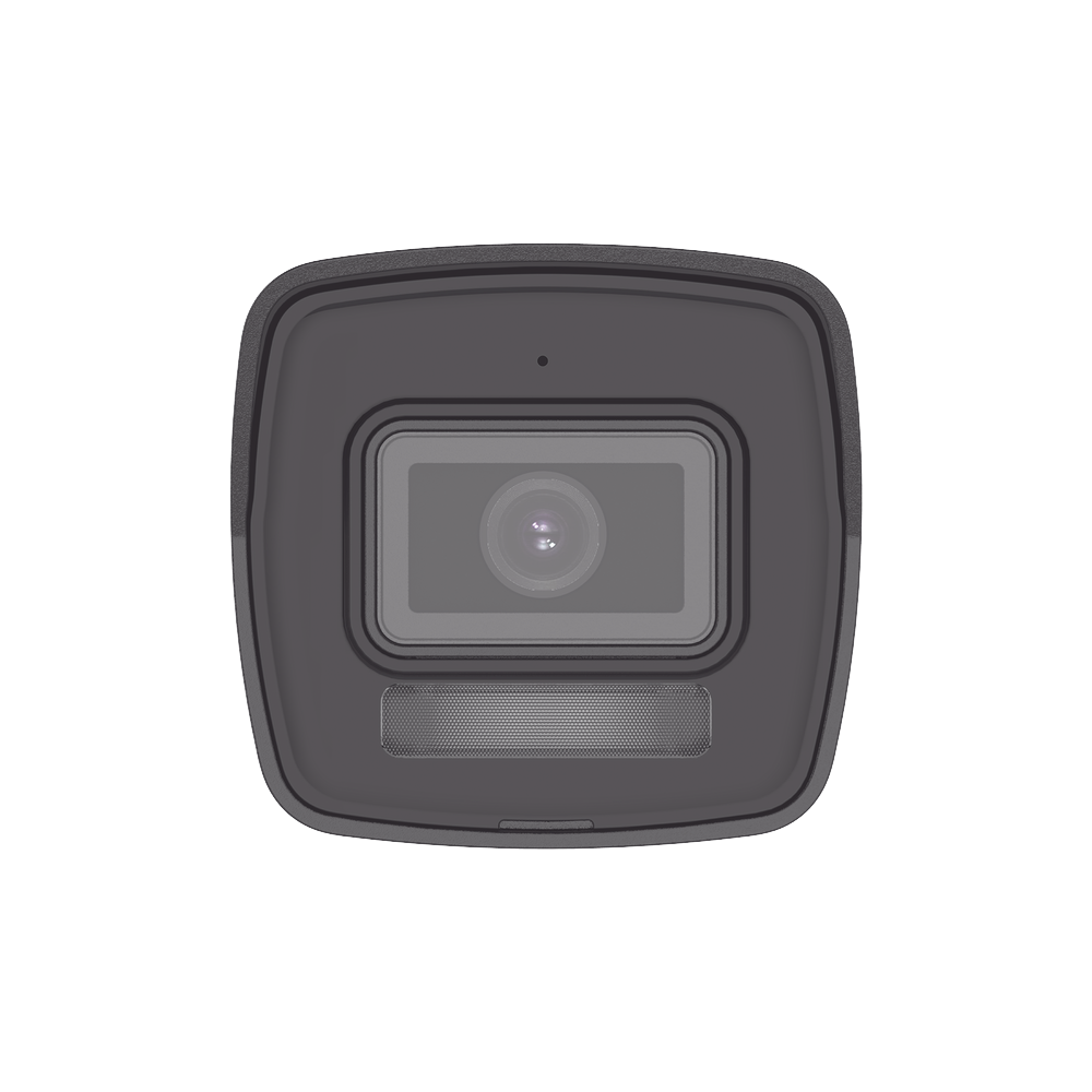 Bala IP 2 Megapixel / Lente 2.8 mm / /Micrófono Integrado / Acusense / Dual Light / 30 mts IR EXIR / Exterior IP66 / H.265 / PoE / ONVIF