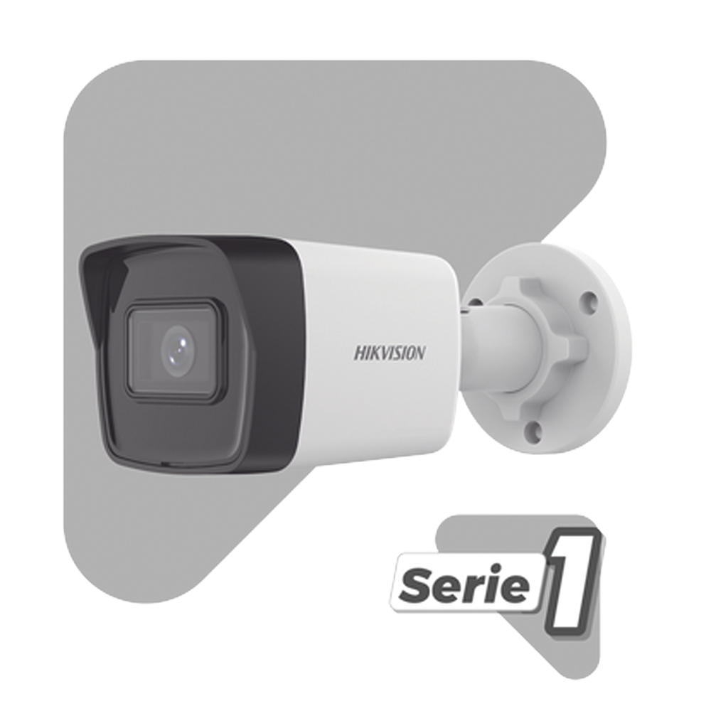 Bala IP 4 Megapixel / ACUSENSE Lite (Detección de Humanos) / Lente 2.8 mm / 30 mts IR EXIR 2.0 / Exterior IP67 / WDR 120 dB / PoE