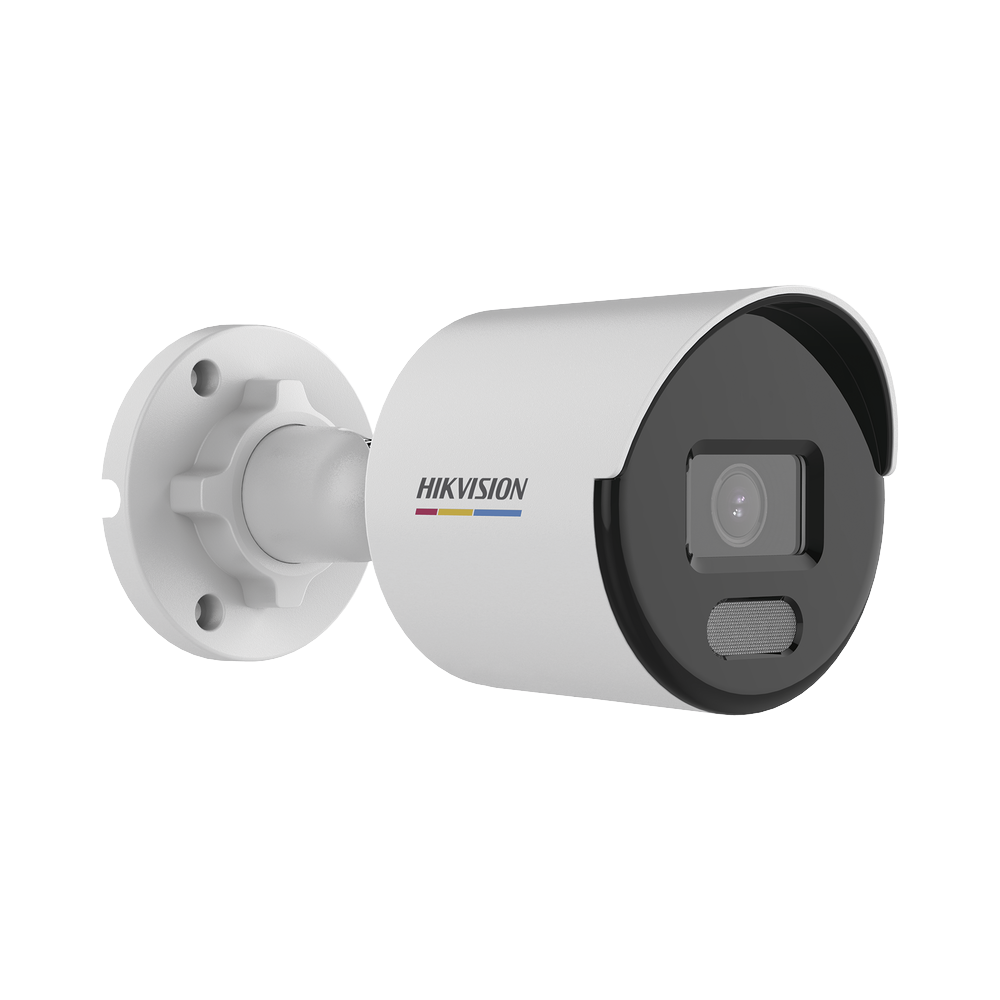 Bala IP 4 Megapixel / Imagen a Color 24/7 / PoE / Lente 2.8 mm / Luz Blanca 30 mts / Exterior IP67 / dWDR / Onvif