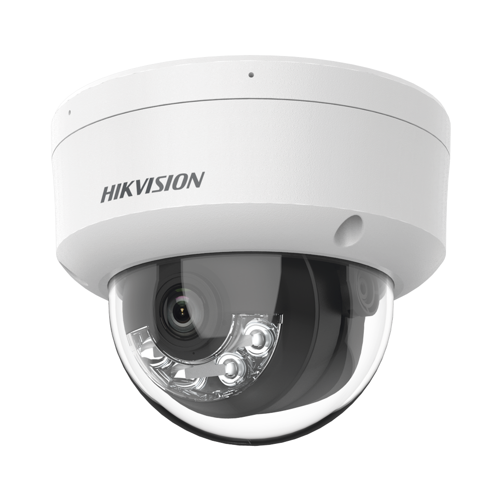 DOMO IP 6 MP / LENTE 2.8 MM / 30 MTS IR EXIR / 20 MTS LUZ BLANCA / MIC INTEGRADO / IP67 / IK08 / H.265+ / ACUSENSE LITE