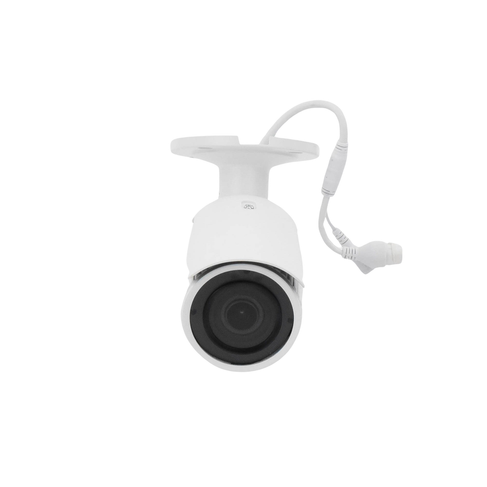 Bala IP 4 Megapixel / Lente Mot. 2.8 - 12 mm / 30 mts IR / H.265+ / Micro SD 256 GB / Exterior IP67 / WDR 120 dB / Metal / PoE / Onvif