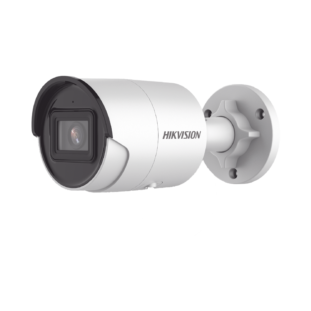 Bala IP 4 Megapixel / Lente 2.8 mm / 40 mts IR EXIR / IP67 / WDR 120 dB / PoE / Videoanaliticos (Filtro de Falsas Alarmas) / Ultra Baja Iluminación