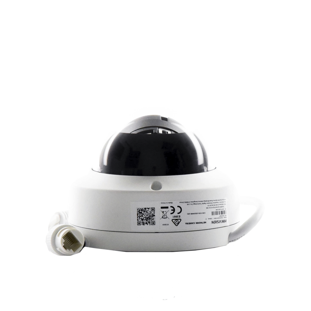Domo IP 2 Megapixel / Lente 2.8 mm / 30 mts IR EXIR / Exterior IP67 / IK10 / WDR 120 dB / Micro SD / Videoanaliticos / PoE / Onvif