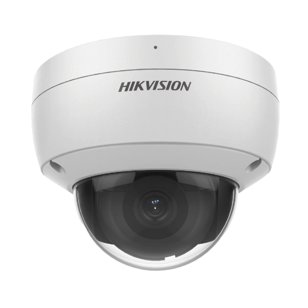 Domo IP 8 Megapixel (4K)/ Lente 2.8 mm / 30 mts IR EXIR / Exterior IP67 / IK10 / WDR 120 dB / PoE / Videoanaliticos (Filtro de Falsas Alarmas) / Ultra Baja Iluminación / Micrófono Interconstruido