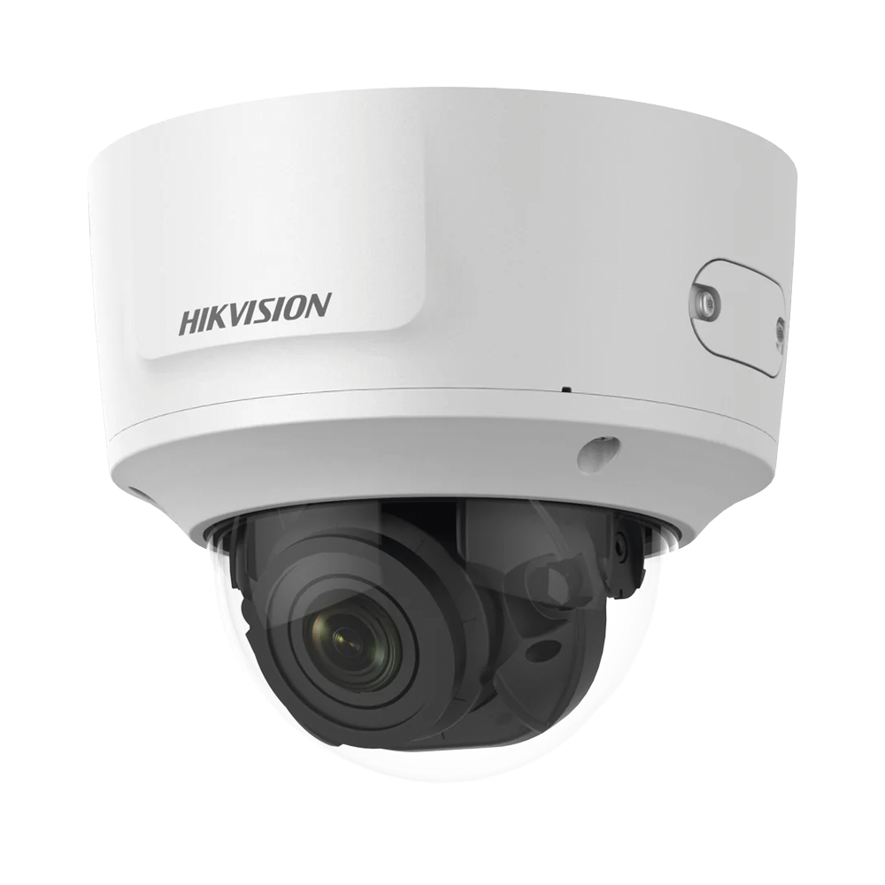 Domo IP / 2 Megapíxeles / Lente Motorizado 2.8 - 12mm IR / 30 mts IR / H.265+ / Darkfighter / WDR 120 dB / 12VCD PoE / IP67 / IK10