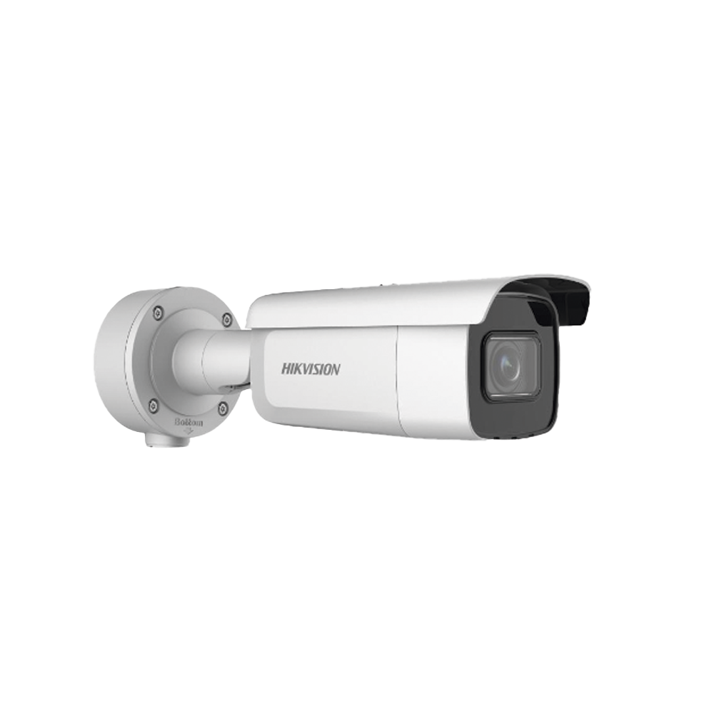 Bala IP 8 Megapíxel / IR 60 mtr / Exterior IP67 / captura de Rostros / Conteo de personas / Entrada y Salida de Alarma/ Entrada y Salida de Audio / Lente Varifocal de 2,7 a 13,5 mm / WDR / PoE / Onvif