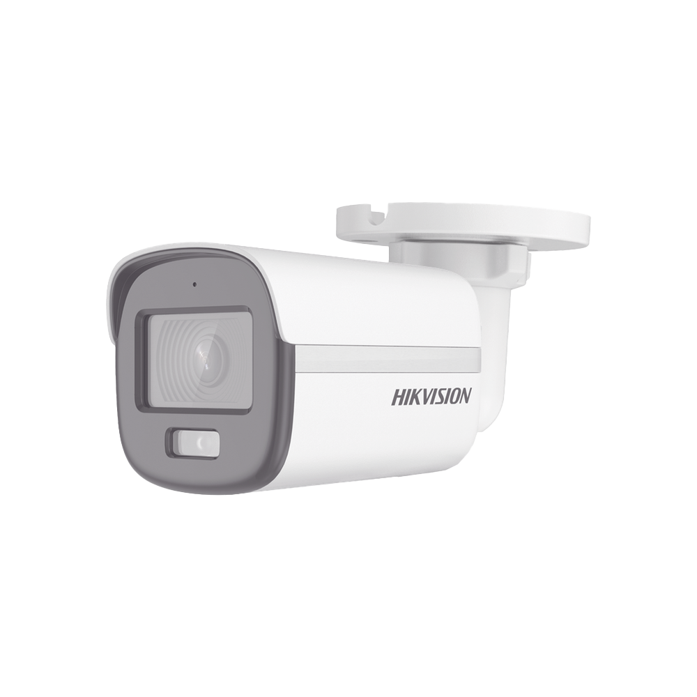 Mini Bala TURBOHD 2MP (1920 x 1080) / Lente 2.8 mm / Imagen a Color 24/7 / Luz Blanca 20m / Exterior IP67 / dWDR / 4 Tecnologías