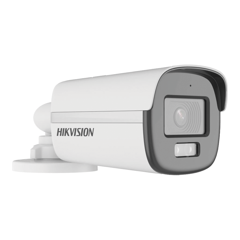 Bala TURBOHD 2MP (1920 x 1080) / Lente 2.8 mm / Imagen a Color 24/7 / Luz Blanca 40m / Exterior IP67 / dWDR / 4 Tecnologías