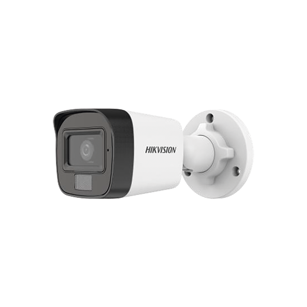 Bala TURBOHD 3K HIBRIDA B/N - Color VU / IR 25 MTS / Lente 2.8 mm / Luz Blanca 20 mts / Exterior IP67 / Microfono Interconstruido / dWDR