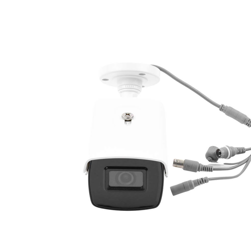 TURBOHD 4K Bullet (8 Megapixels) / Wide Angle 79º / 3.6 mm Lens / Outdoor IP67 / IR EXIR 60 mts / dWDR