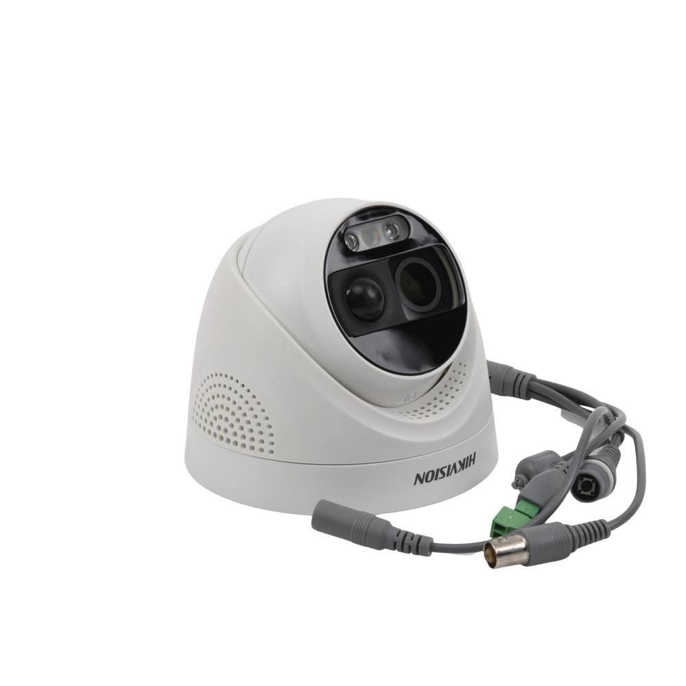 Domo TURBOHD 2 Megapixel (1080p) / Imagen a color 24/7 / Lente 2.8 mm / Luz Blanca 20 mts / Exterior IP67 / WDR 130dB / Sensor PIR / Salida de alarma