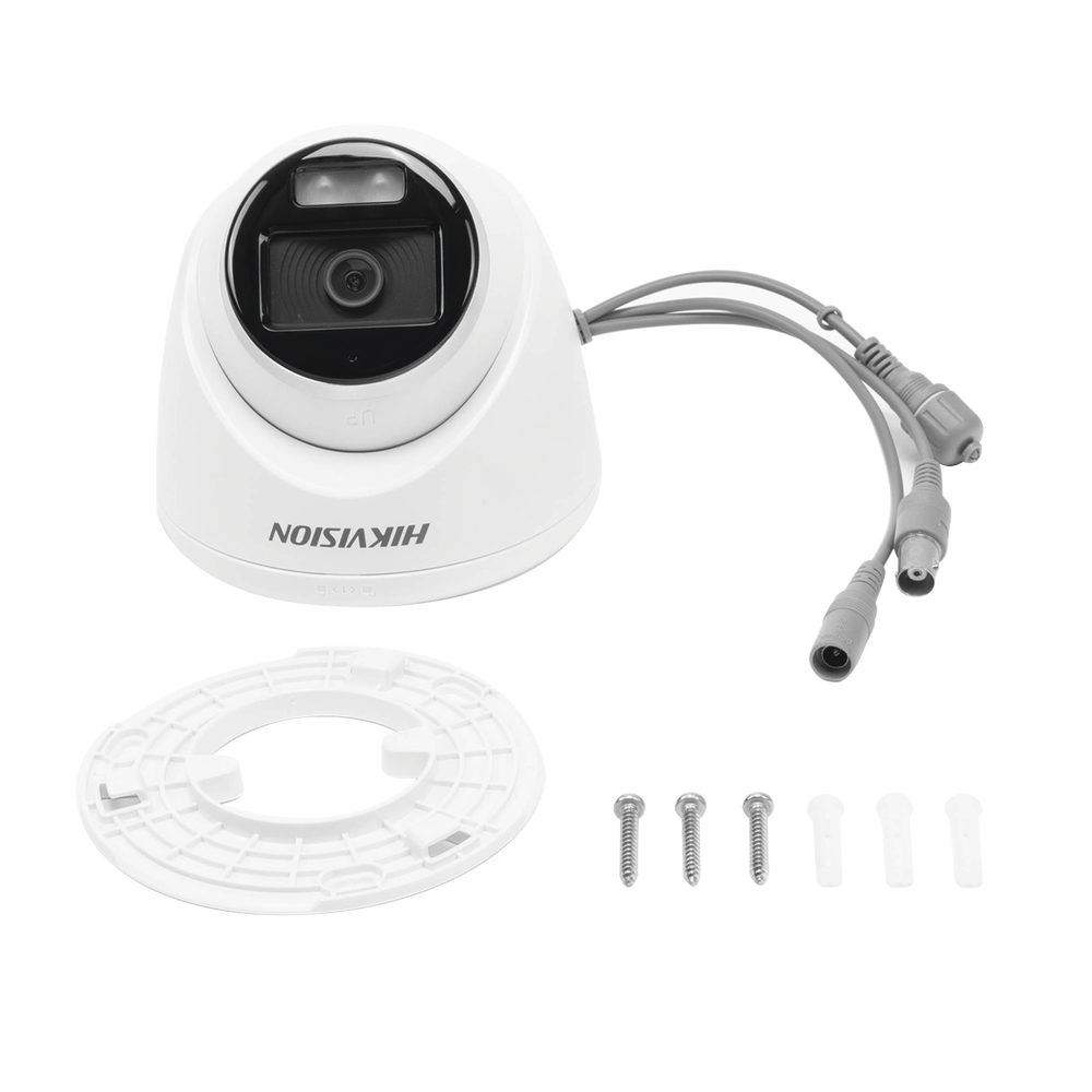 Turret TURBOHD 3K (5MP) / Built-in Microphone / 3.6mm Lens / 24/7 Color Image / 40m White Light / Outdoor IP67 / dWDR / 4 Technologies