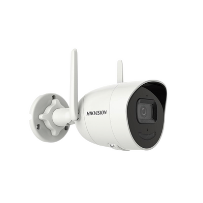 Bala IP 4 Megapixel / Lente 2.8 mm / 30 mts IR / Exterior IP66 / Wi-Fi / WDR 120 dB / Soporta Micro SD / H.265+ / Micróf