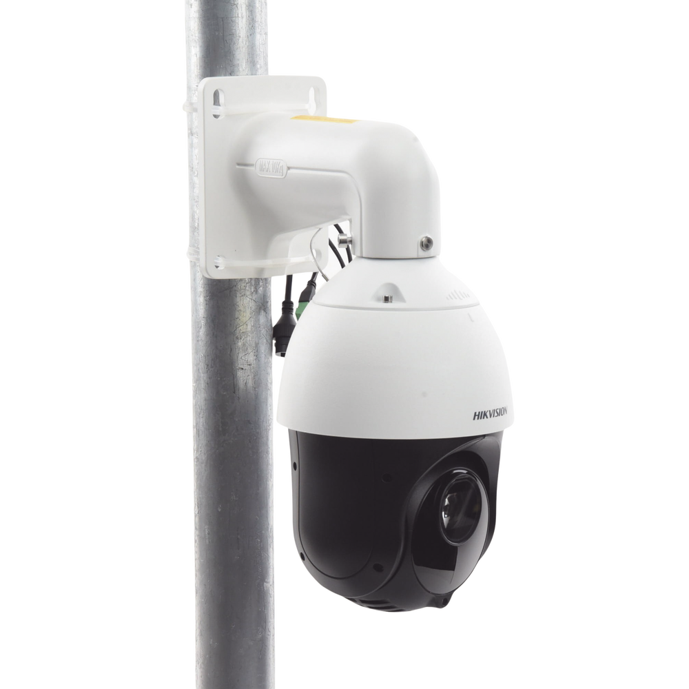 Domo PTZ IP 2 Megapixel / 25X Zoom / 100 mts IR / IP66 / ACUSENSE / DARKFIGHTER / WDR 120 dB / Entrada y Salida de Audio y Alarmas / HLC / EIS / PoE+