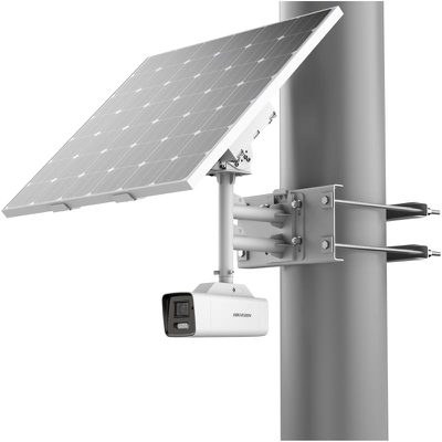 CAMARA IP 8 MP / COLORVU / LENTE 2.8 MM / IP67 / 4G / PANEL SOLAR / MONTAJE DE POSTE