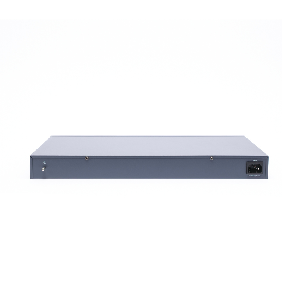 Gigabit PoE+ Switch / Manageable / 16 10/100/1000 Mbps PoE+ ports / 2 SFP ports / remote configuration from Hik-ProConnect / PoE up to 250 meters / 225 W