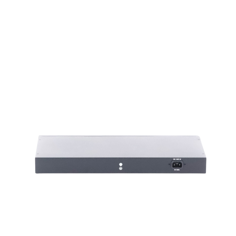 Gigabit PoE+ Switch / Manageable / 24 10/100/1000 Mbps PoE+ ports / 4 10/100/1000 Mbps ports + 4 Uplink SFP ports / 370 W