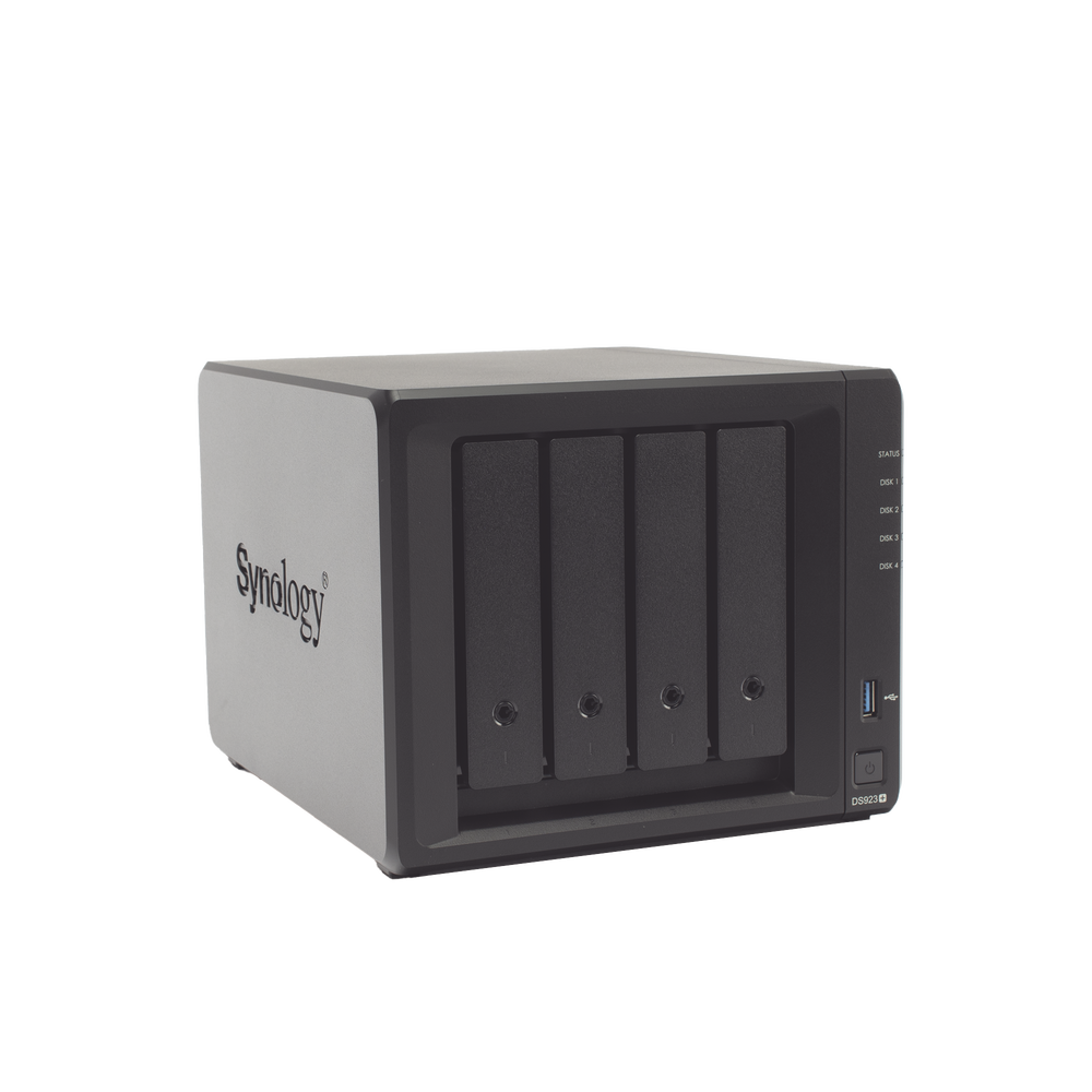 4-Bay NAS Server (Expandable to 9 Bays) / Up to 162 TB / Free Cloud Service (P2P) / Remote Management and Scheduled Backup