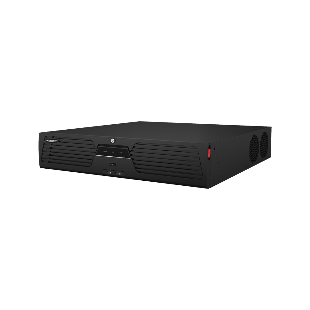 NVR 32 Megapixel (8K) / 32 Canales IP / Soporta Cámaras con AcuSense / 8 Bahías de Disco Duro / 2 Tarjetas de Red / Soporta RAID con Hot Swap / HDMI en 4K / Soporta POS