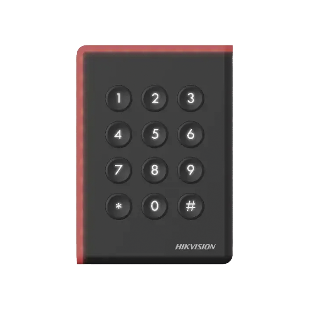 MIFARE Card Reader and Keypad / Wiegand Connection / RS-485 / OSDP / Aesthetic and Easy to Use / LED Indicator