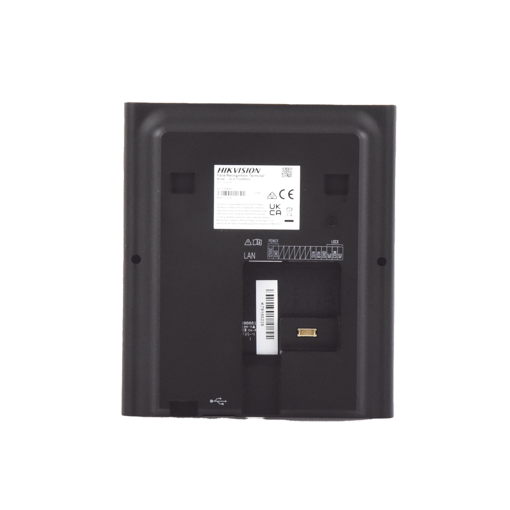 Terminal WiFi de Huella, Facial y Tarjetas MIFARE para Control de Acceso o Asistencia / 500 rostros y 1,000 Huellas y Tarjetas / Detección de Cubrebocas / HikConnect