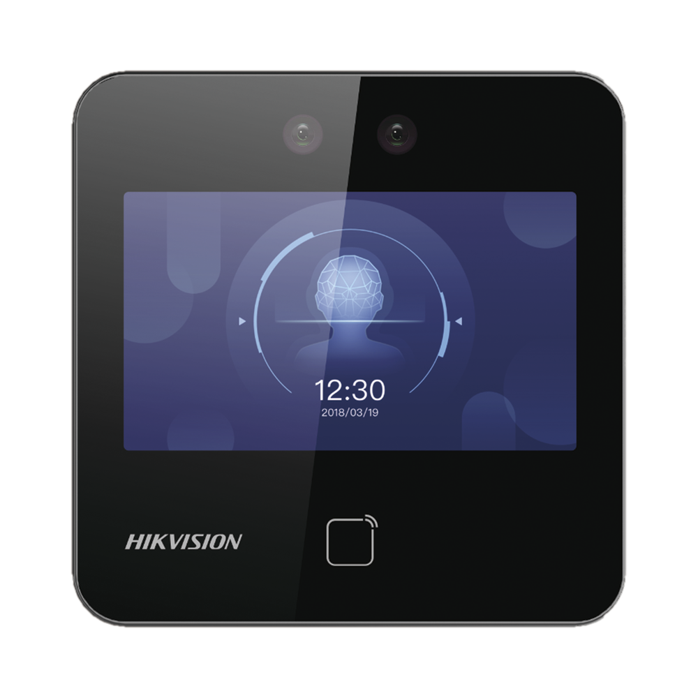Terminal WiFi/Touch de Reconocimiento Facial Ultra Rápido para ASISTENCIA y Control de ACCESO / 1500 Rostros y 3,000 tarjetas / Lee códigos QR / Videoportero / Detección de Cubrebocas