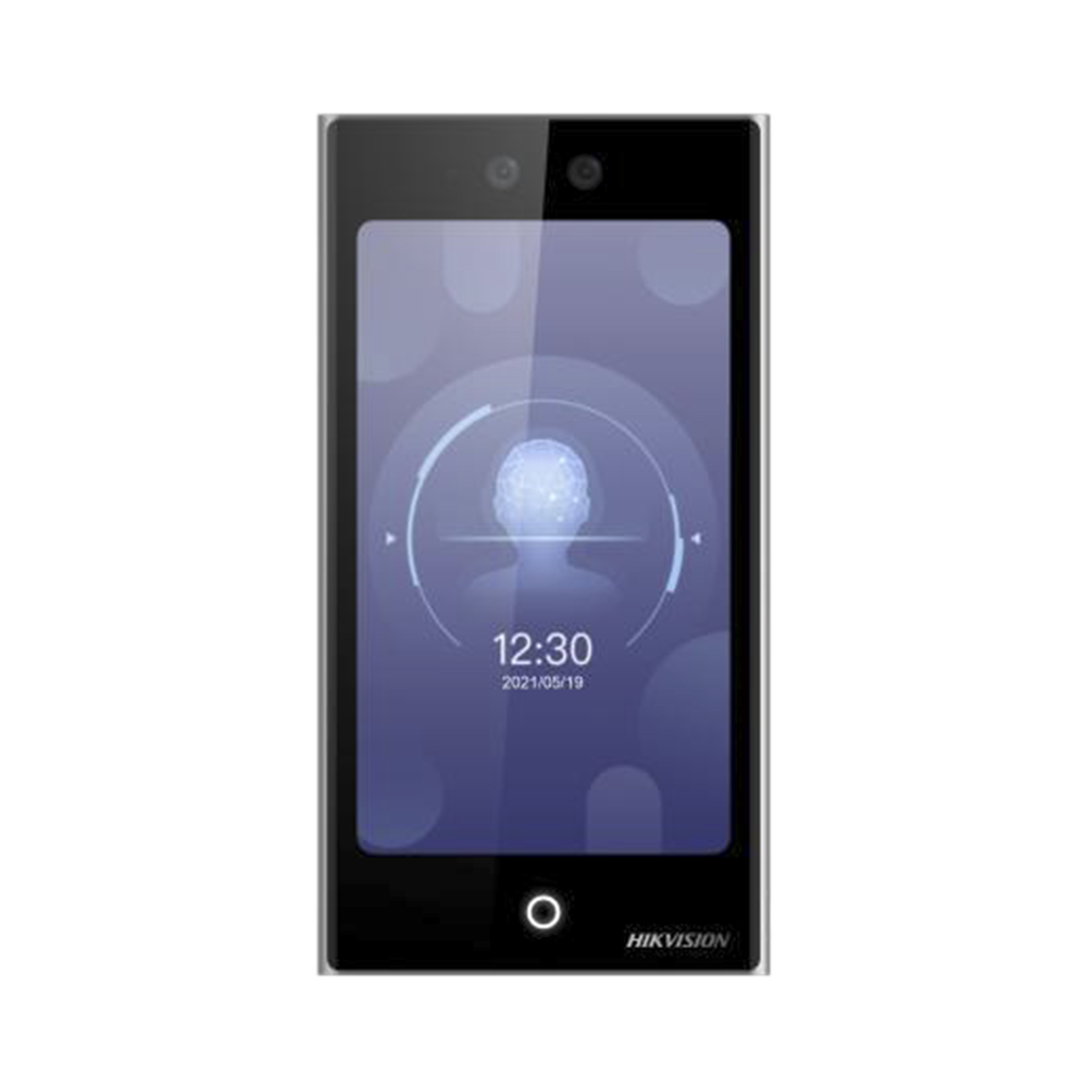 Terminal Facial WiFi con pantalla de 7" / Protección IP65 / 100,000 rostros y 500,000 tarjetas / 10,000 huellas con módulo opcional / ISAPI / ISUP 5.0